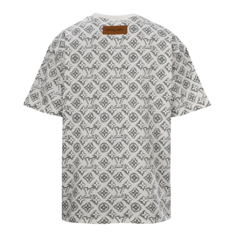 Louis Vuitton Monogram Cream Short Sleeve T-Shirt view
