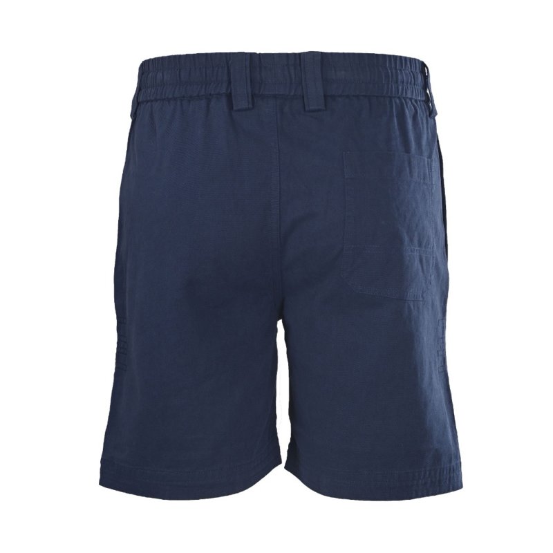 Ralph Lauren Polo Navy Shorts with Red Pony view