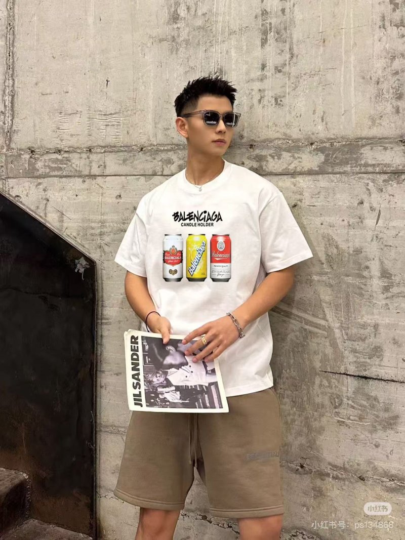 Balenciaga Candle Holder White T-Shirt view