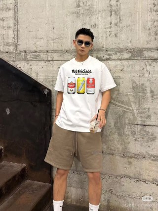 Balenciaga Candle Holder White T-Shirt view 4