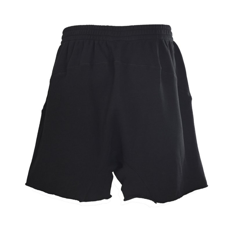 Black Essential Shorts with Side Pocket Detail view