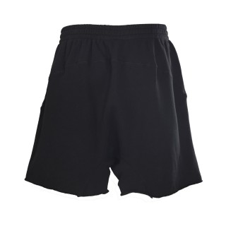 WE11DONE Logo Black Shorts view 3