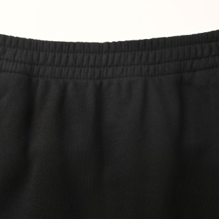 WE11DONE Logo Black Shorts view 4