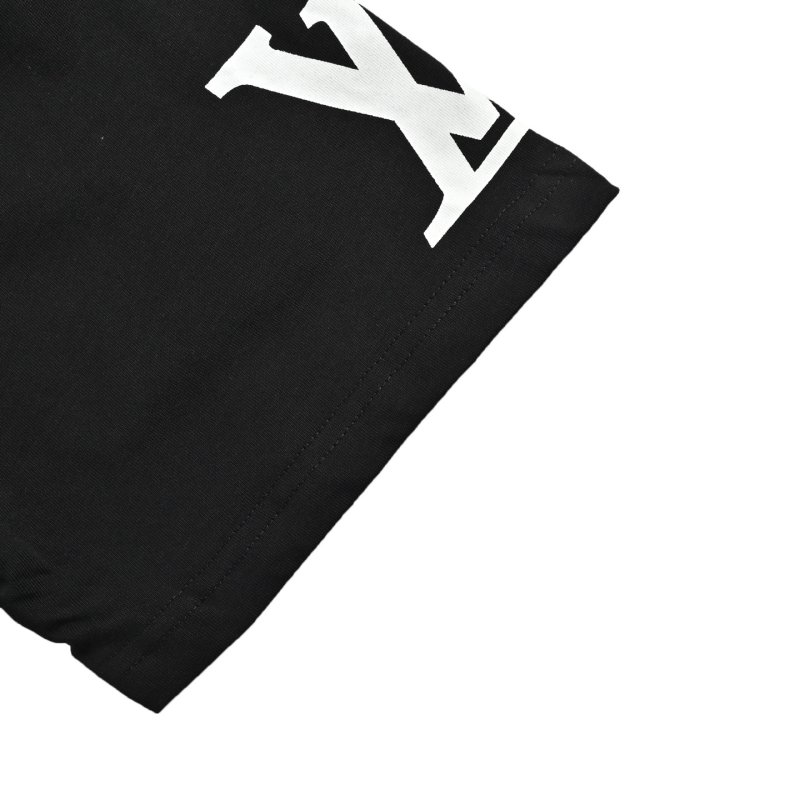 Black Cartoon Character Graphic T-Shirt view