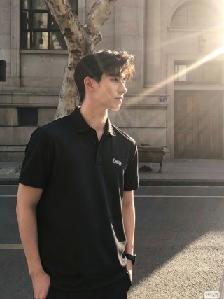 Burberry Black Embroidered Polo Shirt view 5