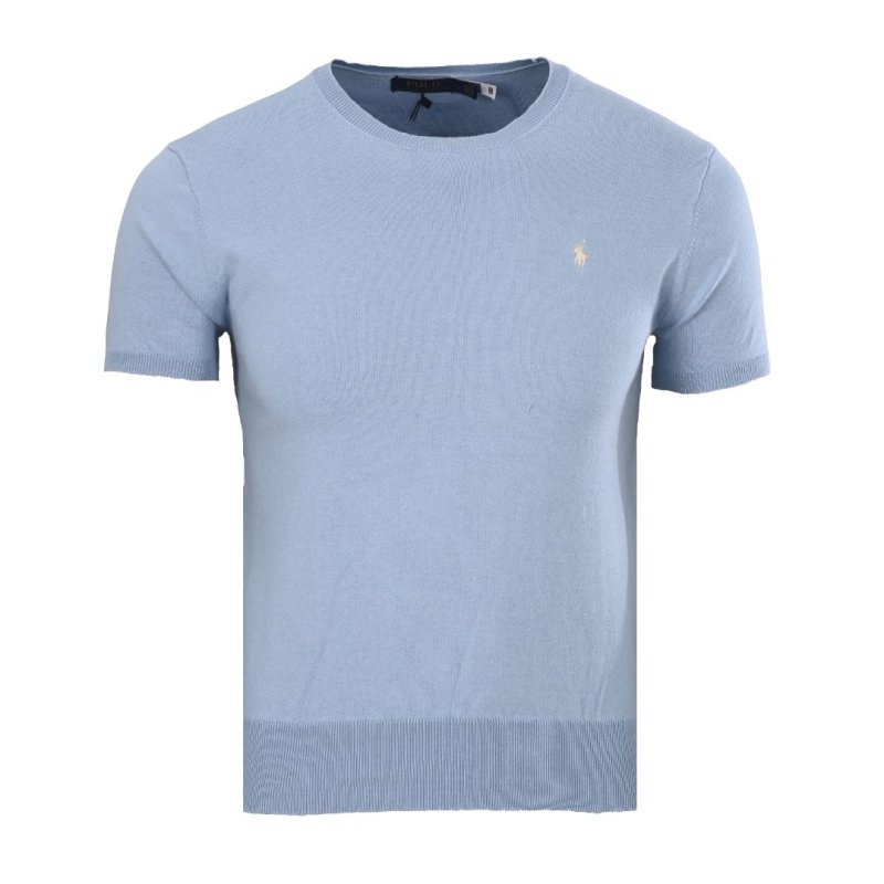 Ralph Lauren Women's Classic Crew Neck T-Shirt Light Blue view