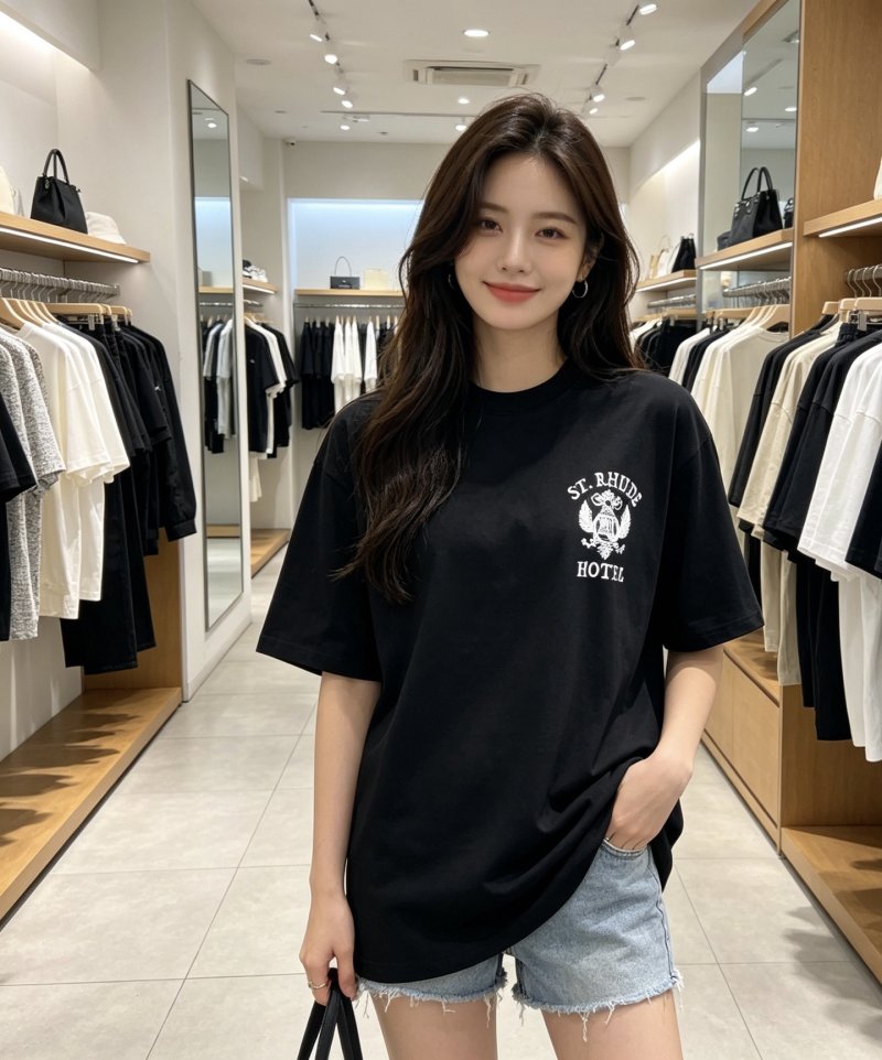 Black St. Rhode Hotel Graphic Short Sleeve T-Shirt view