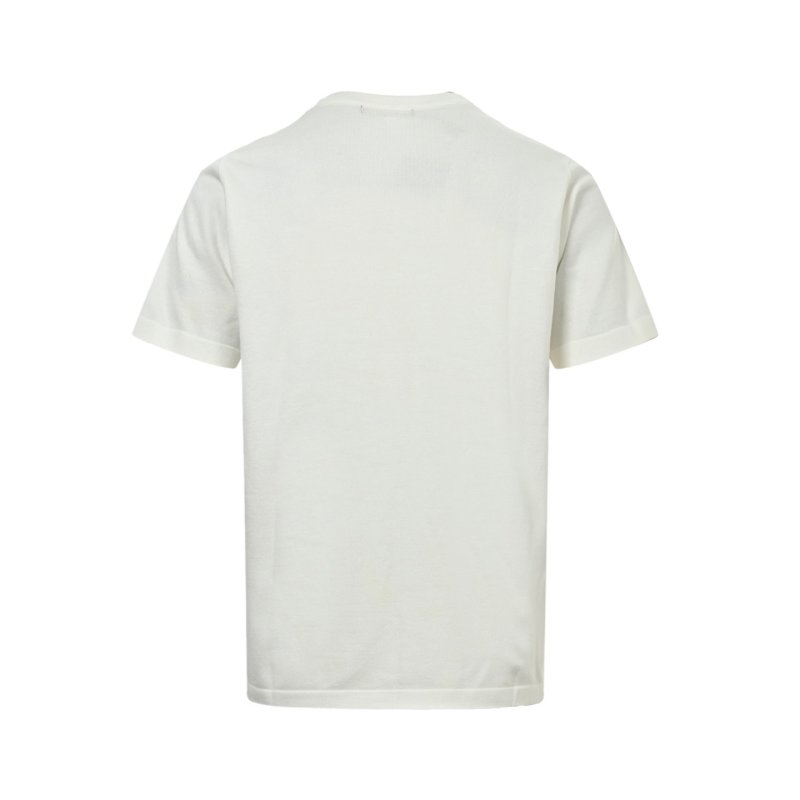 Essentials White Heart Logo T-Shirt Red Print view