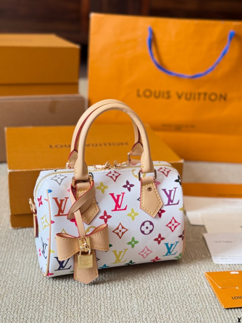 Louis Vuitton Speedy 20 Monogram Multicolore Light Blue view
