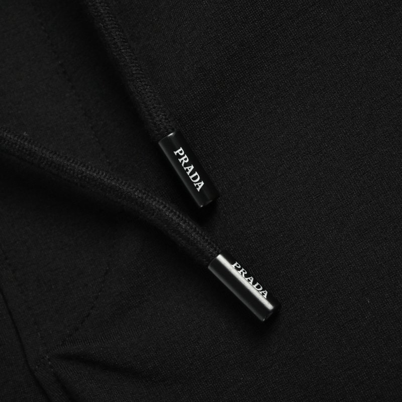Black Cargo Pants with Side Pockets view