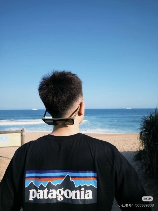 Patagonia Black Logo T-Shirt view 3