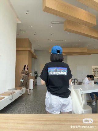 Patagonia Black Logo T-Shirt view 6