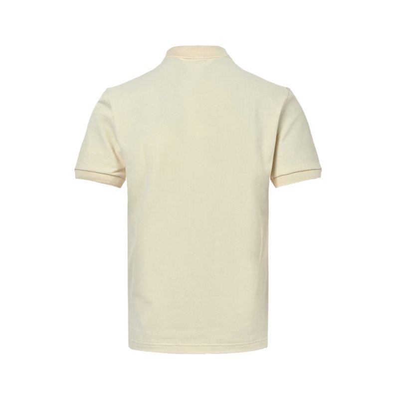 Moncler Logo Polo Shirt Cream view
