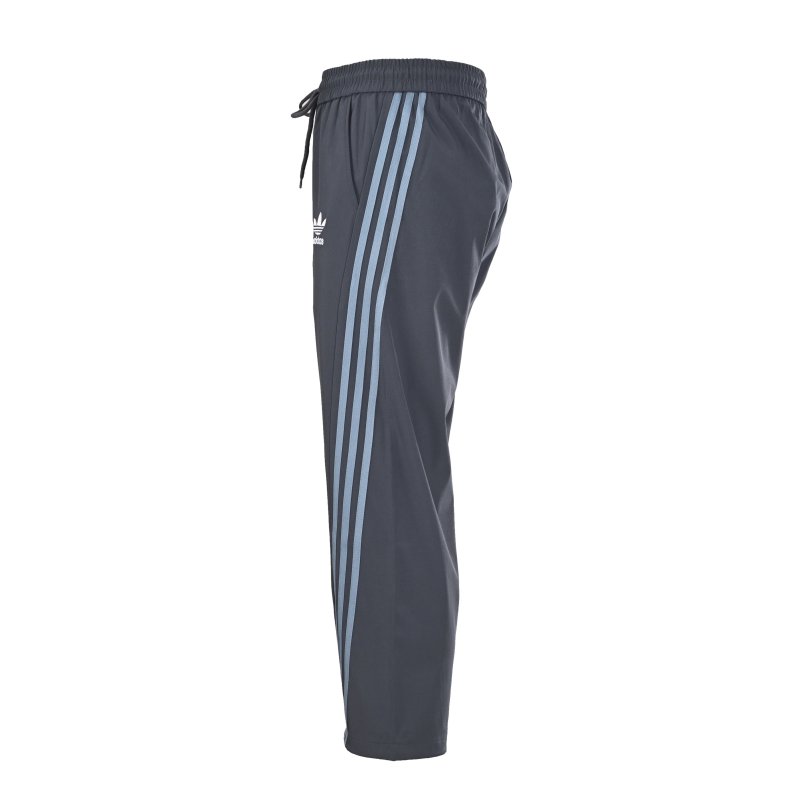 Adidas Black Track Pants with 3-Stripe Detailing view