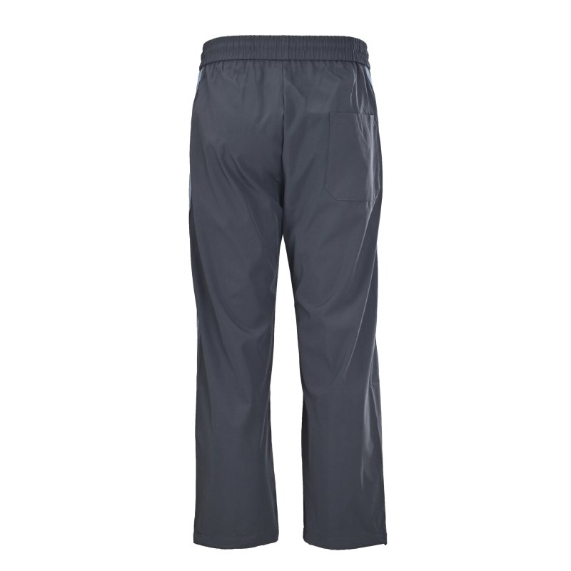 Adidas Black Track Pants with 3-Stripe Detailing view