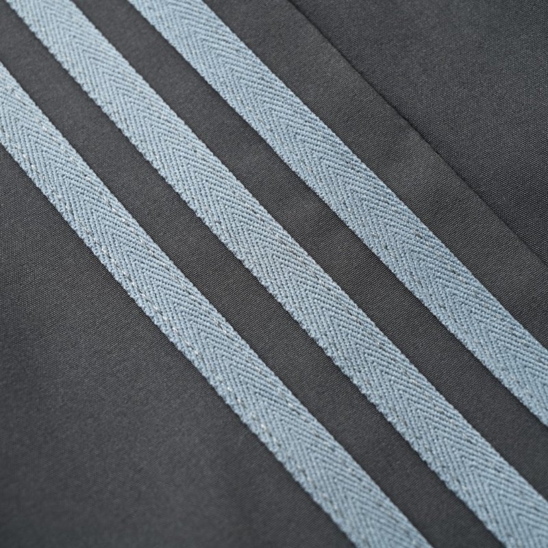 Adidas Black Track Pants with 3-Stripe Detailing view