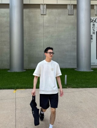 Burberry Heart Logo White T-Shirt view 2