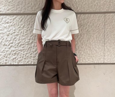 Burberry Heart Logo White T-Shirt view 8