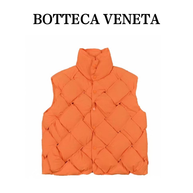 Bright Orange Puffer Down Jacket view