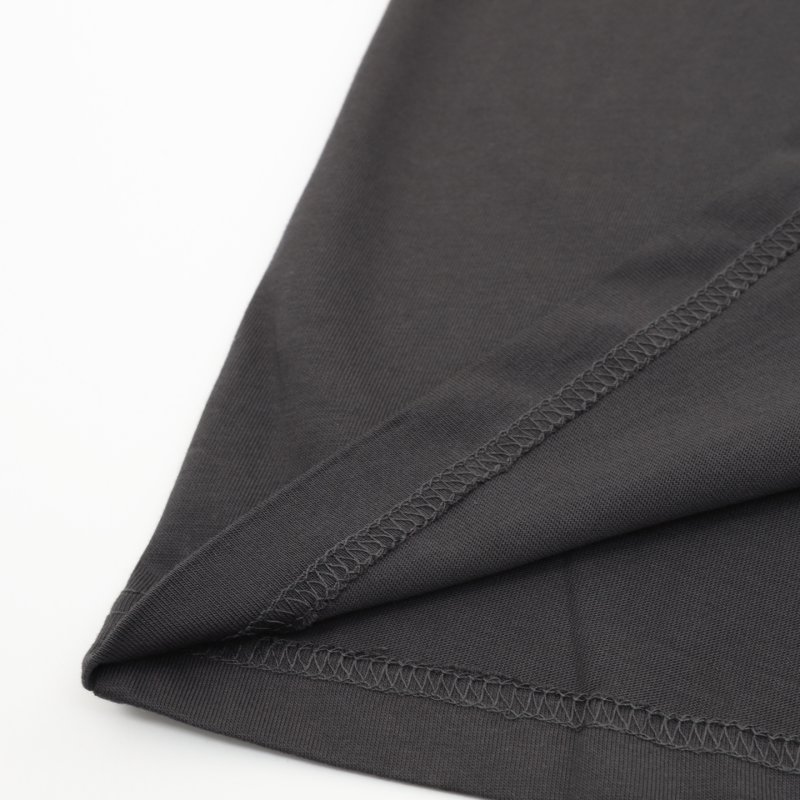Alexander Wang Lighter Print Oversized Black T-Shirt view