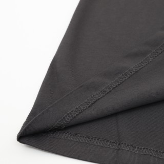 Alexander Wang Lighter Print Oversized Black T-Shirt view 4