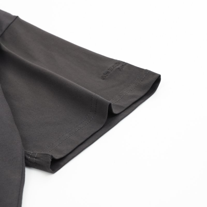 Alexander Wang Lighter Print Oversized Black T-Shirt view