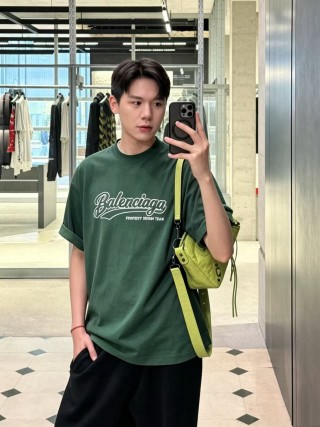 Balenciaga Property Design Team Green T-Shirt view 5