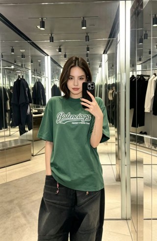 Balenciaga Property Design Team Green T-Shirt view 7