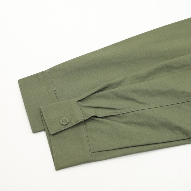 Stone Island Sage Green Quilted Shirt Jacket view