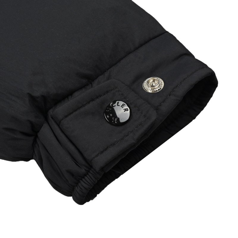Black Puffer Down Jacket – Oversized Quilted Winter Coat view