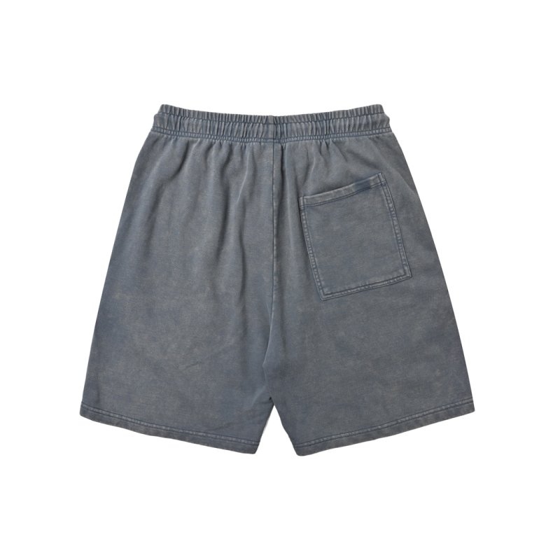 Burberry Check Denim Shorts Blue view