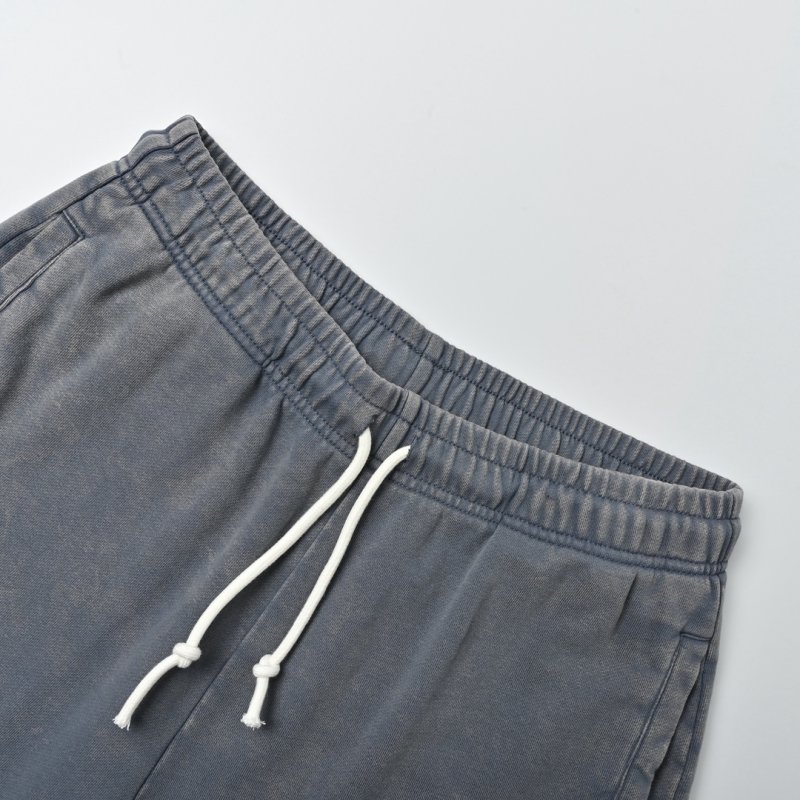 Burberry Check Denim Shorts Blue view