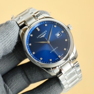 Longines Master Collection Automatic Blue Dial Steel Watch 40mm view 3