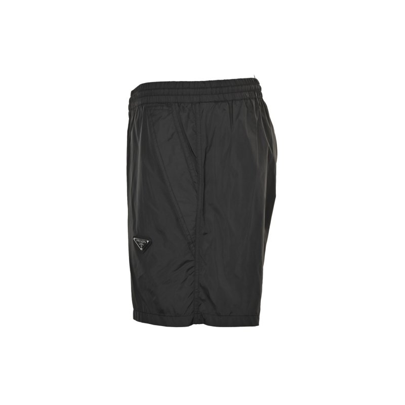 Prada Black Nylon Shorts view