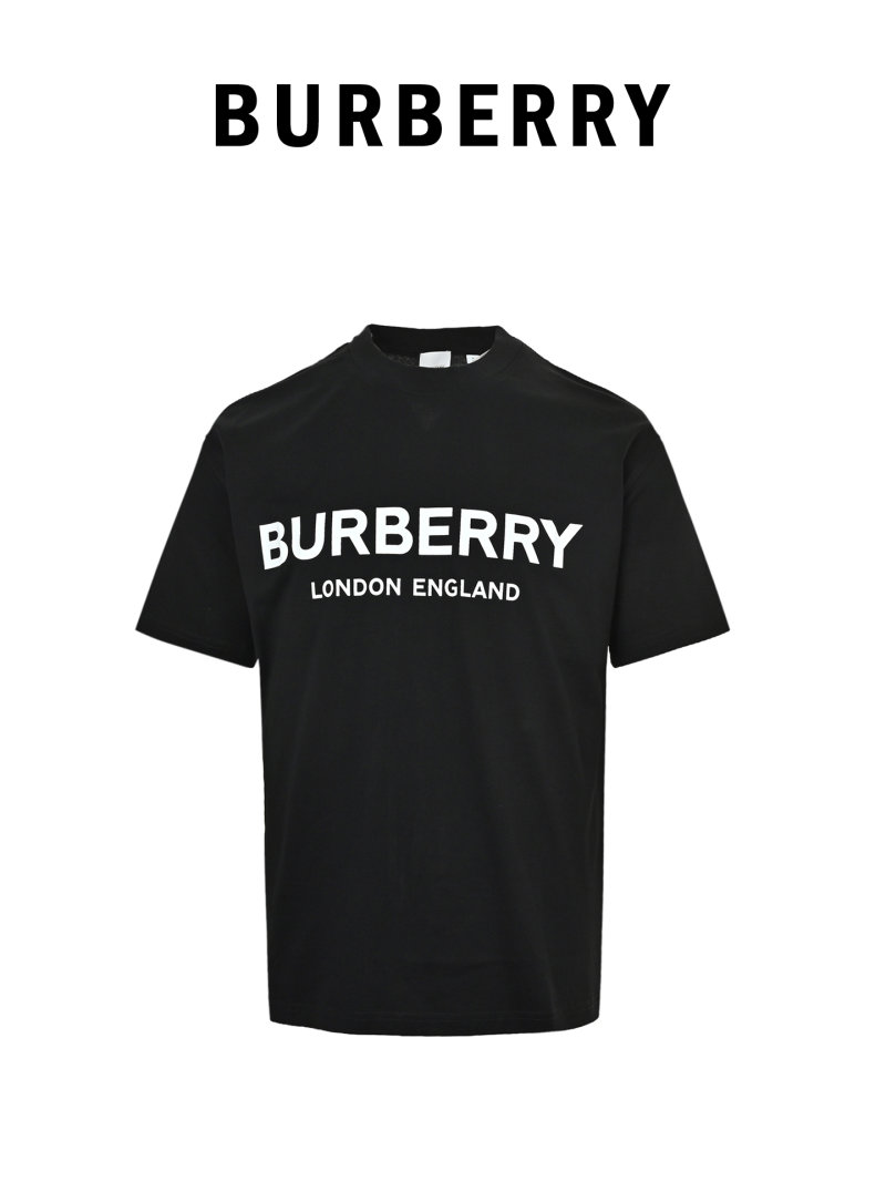 Burberry London England Black T-Shirt view