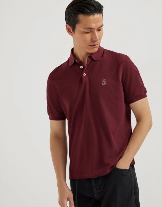 Burberry Classic Polo Shirt Burgundy
