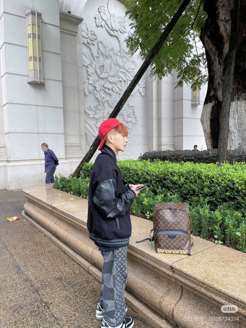 Louis Vuitton Discovery Monogram Backpack Brown view