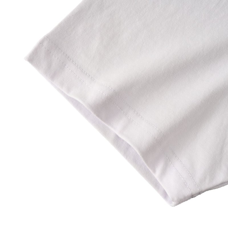 White Embroidered Logo Short Sleeve T-Shirt view