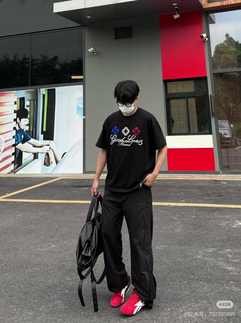 Black Graphic Logo Short Sleeve T-Shirt view