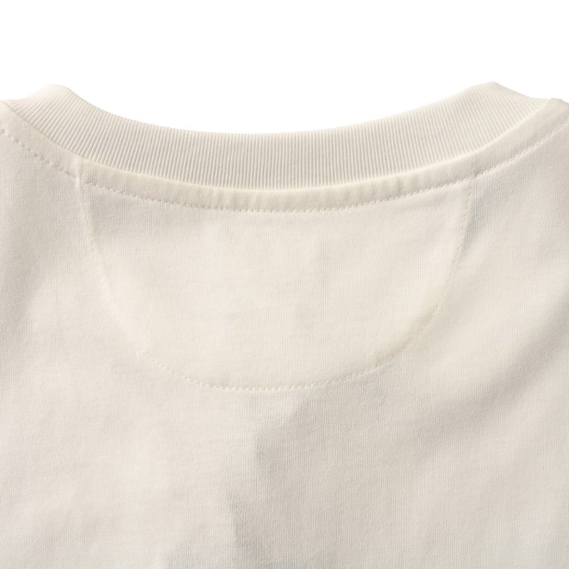 Fendi Blue Logo White T-Shirt view