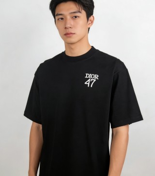 Dior 47 Black Short-Sleeve T-Shirt view 2