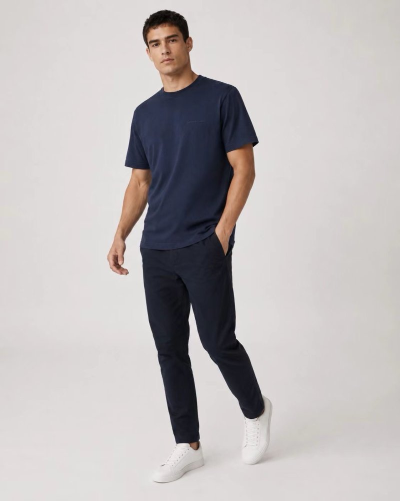 Canada Goose Navy Embroidered Logo T-Shirt view