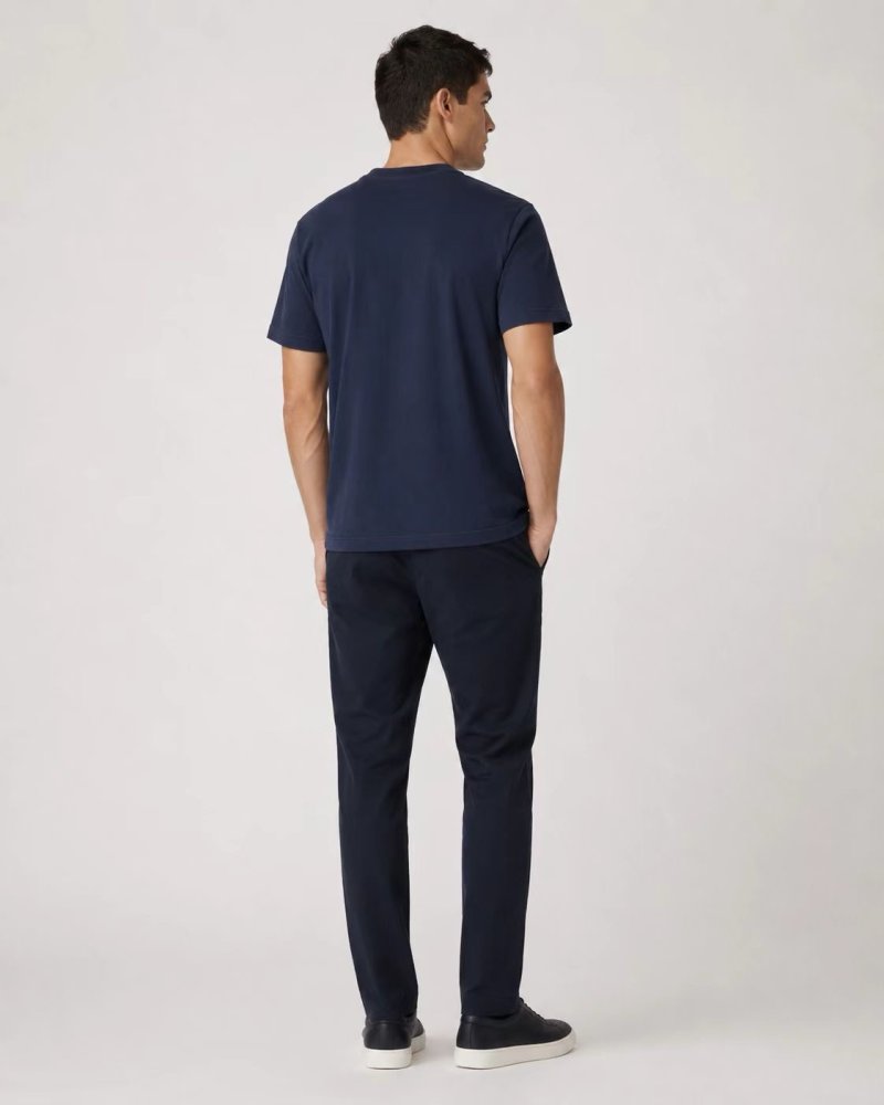 Canada Goose Navy Embroidered Logo T-Shirt view