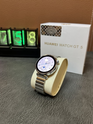 Huawei Watch GT5 Mini Women's Smartwatch Silver view 9