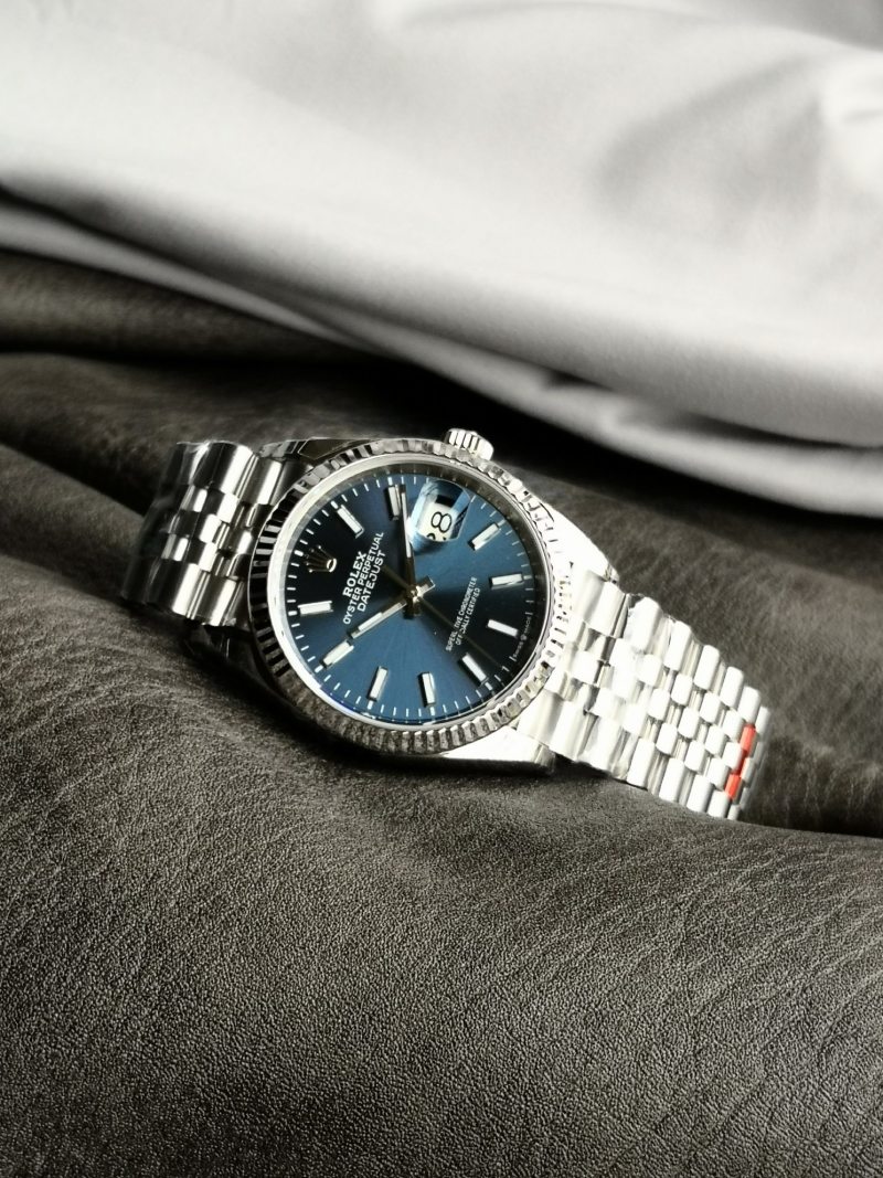 Rolex Datejust 36mm Steel Blue Dial Automatic Watch view