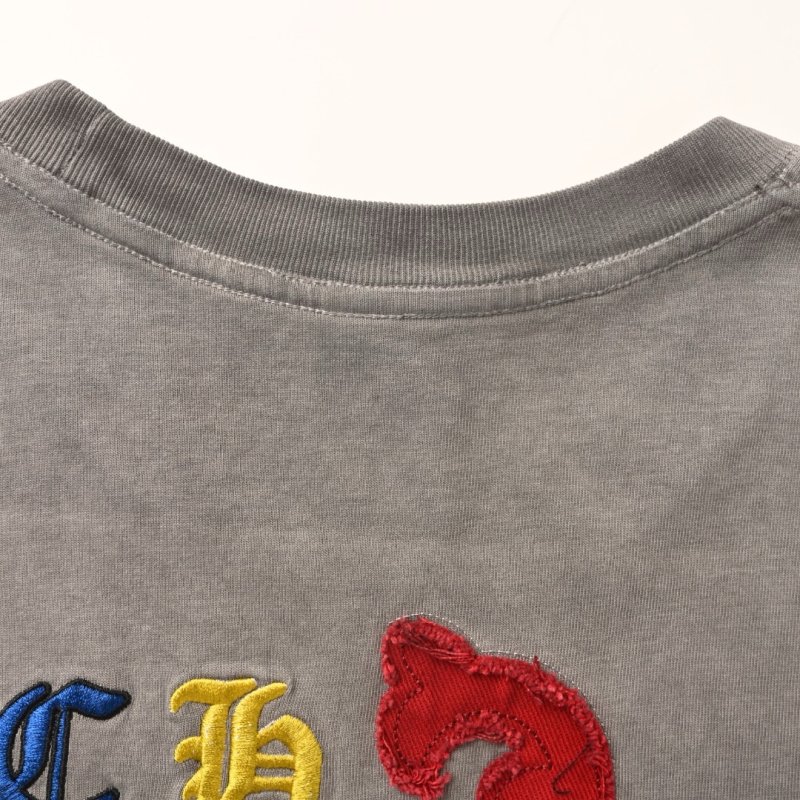 Chrome Hearts Multicolor Logo Grey T-Shirt view