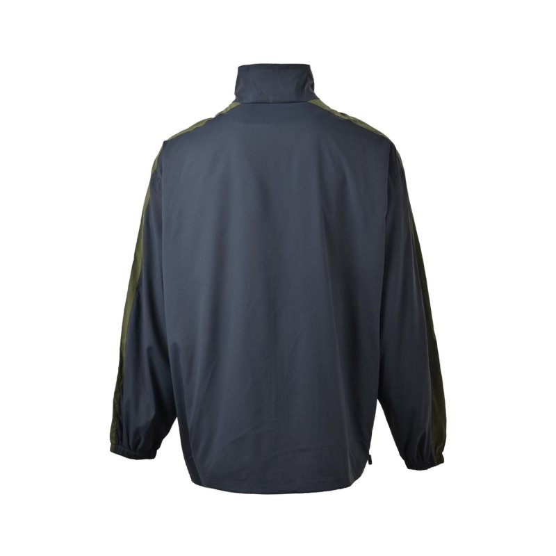 Balenciaga 26SS Vintage Crest Nylon Windbreaker Jacket Navy view