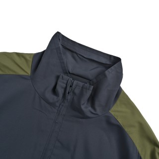 Balenciaga 26SS Vintage Crest Nylon Windbreaker Jacket Navy view 4