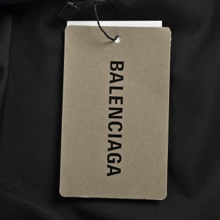 Balenciaga 26SS Vintage Crest Nylon Windbreaker Jacket Navy view 9