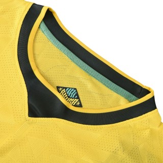 Nike Brasil Yellow Football Jersey view 4